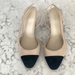 Marc Fisher “Laynie” Cap Toe Slingback Heel